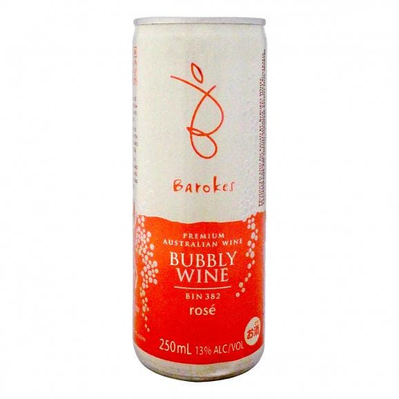 バロークス・スパークリング sparkling ・ロゼ rose 缶 バロークス缶ワイン wine 缶ワイン wine 缶入りワイン wine 缶スパークリング sparkling スパーク 01