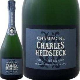 シャルル・エドシック・ブリュット・レゼルヴ フランス France 白シャンパン 750ml ミディアムボディ 辛口 Chales Heidsieck ボックスなし NV ノンヴィン 