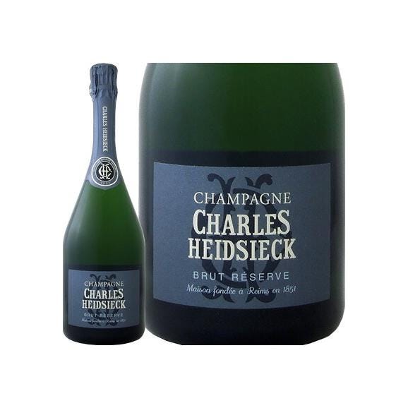 シャルル・エドシック・ブリュット・レゼルヴ フランス France 白シャンパン 750ml ミディアムボディ 辛口 Chales Heidsieck ボックスなし NV ノンヴィン 01