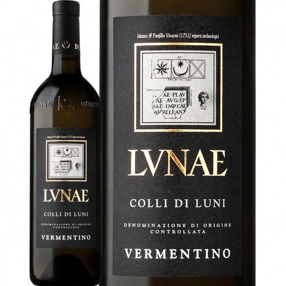 ルナエ・エチケッタ・ネッラ・コッリ・ディ・ルーニ・ヴェルメンティーノ 2024 イタリア Italy 白ワイン wine 辛口 リグーリア D.O.C. コッリ・ディ・ルー01