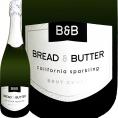 ブレッド&バター スパークリング sparkling ・ブリュット・キュベ シャルドネ chardonnay 98% 750ml 12% 辛口 白スパークリング sparkling カリフォルニア
