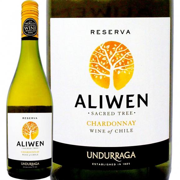 アリウェン・シャルドネ chardonnay ・レゼルヴァ 最新ヴィンテージ チリワイン wine 白ワイン wine 辛口 シャルドネ chardonnay 100% 750ml ウンドラーガ01