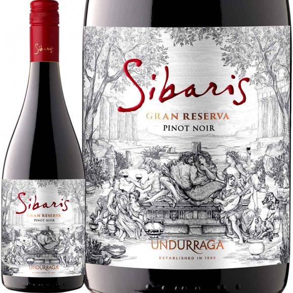 ウンドラーガ・シバリス・グラン・レゼルヴァ・ピノ・ノワール 2024 赤ワイン wine チリ 750ml Undurraga レイダ・ヴァレー ピノ・ノワール100% 辛口 樽熟01