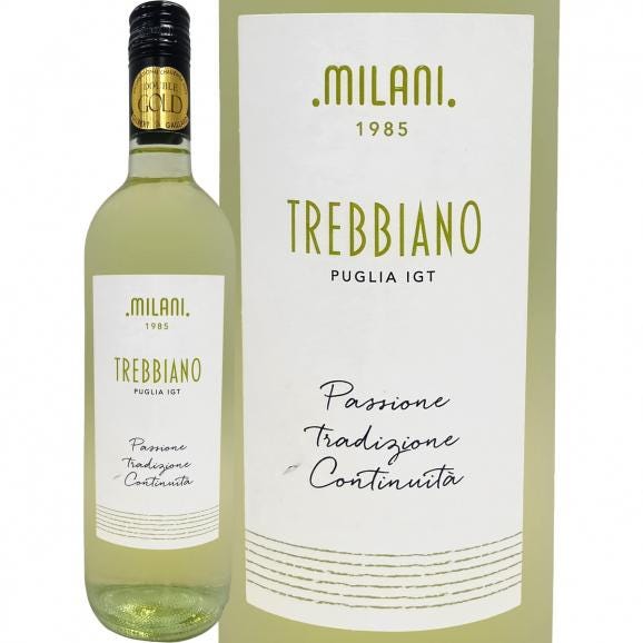 ミラーニ・トレッビアーノ・プーリア 2024 白ワイン wine 750m イタリア Italy スクリューキャップ 750ml 辛口 トレッビアーノ100% 柑橘系 グレープフルー01