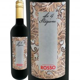 レ・クアトロ・スタジョーニ・ヴィーノ・ロッソ Le 4 Stagioni Vino Rosso 赤ワイン wine イタリア Italy ロンバルディア ロジット&グアリーニ サンジョベ