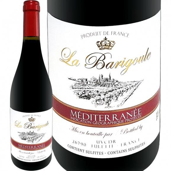 ラ・バリグール・メディテラーネ 赤ワイン wine フランス France 地中海 カシス プルーン リコリス クローヴ スミレ ハーブのニュアンス ラム肉 ロースト 01