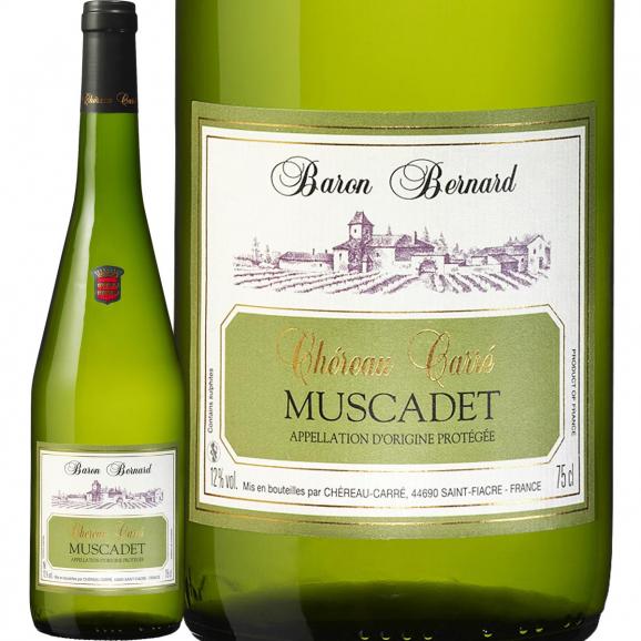 シェロー・カレ バロン・ベルナール・ミュスカデ 白ワイン wine スティルワイン wine 750ml アルコール13% ライトボディ 辛口 フルーティー レモンの香り 01
