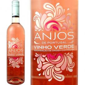 アンジョス・デ・ポルトガル・ヴィーニョ・ヴェルデ・ロゼ rose ポルトガル ロゼ rose ワイン wine 750ml ライトボディ やや辛口 緑ワイン wine 微発泡 ヴ