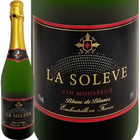 ラ・ソレーブ・ヴァン・ムスー・ブラン・ド・ブラン・ブリュット 白泡 スパークリング sparkling ワイン wine アイレン100% 750ml アルコール11% 辛口 フ 