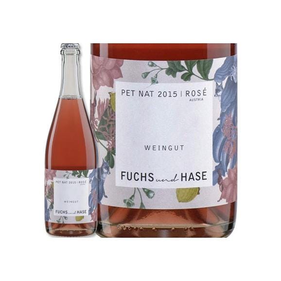  酸化防止剤極微量のため夏場はクール便推奨 ワイン wine グート・フックス・ウント ペット・ナット・ロゼ rose 2022 微発泡 酸化防止剤無添加 ロゼ rose 01