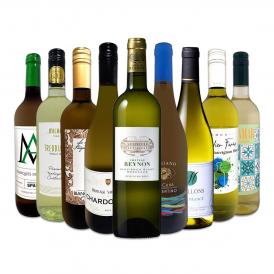  極旨ボルドー bordeaux 入り 端数在庫一掃 白ワイン wine 9本セット set 