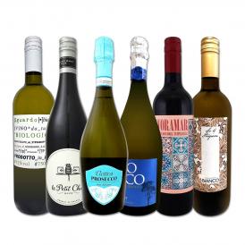  超お得にあれもこれも飲みたい 泡も赤も白も揃った丁度いいお買い得スーパーミックス6本セット set 