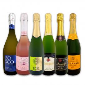  第122弾 泡祭り 当店厳選辛口スパークリング sparkling ワイン wine 6本スペシャルセット set 