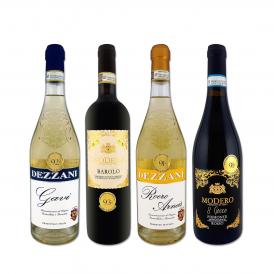  バローロ Barolo 入り 銘醸ピエモンテ 赤・白 アソート4本セット set 