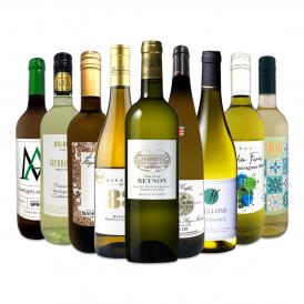  極旨ボルドー bordeaux 入り 端数在庫一掃 白ワイン wine 9本セット set 