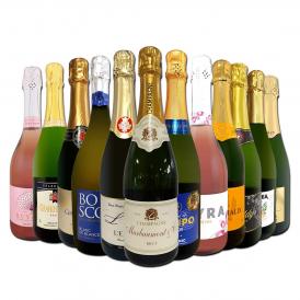  第62弾 シャンパン入り 辛口スパークリング sparkling ワイン wine 12本セット set 