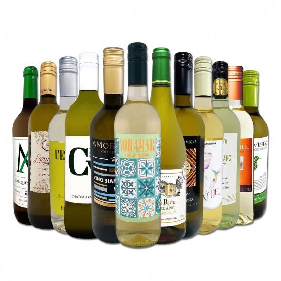  第112弾 1本あたり880円 税込 採算度外視の大感謝 厳選白ワイン wine 12本セット set 01