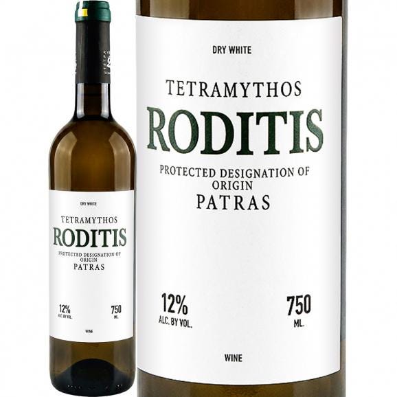 ロディティス・オブ・パトラス ビオ テトラミソス 2024 ギリシャ 白ワイン wine 辛口 750ml スティル ロディティス ミディアム 土壌: 石灰質 手摘み 野生 01