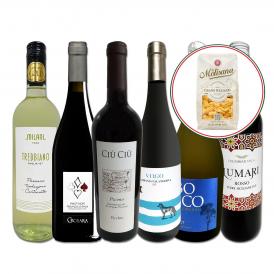  60セット set 限り ショートパスタのおまけ付き バラエティ豊かなイタリア Italy ワイン wine 6本セット set 