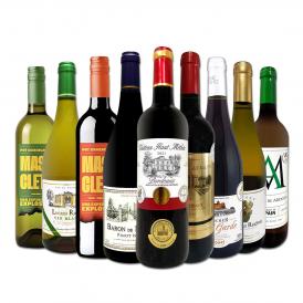  金賞受賞ワイン wine 三昧 全て金賞を獲得した赤白ワイン wine 9本セット set 