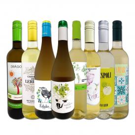  おうちタパスにピッタリ スペイン Spain 各地の白飲み比べ おうちバル白ワイン wine 8本セット set 