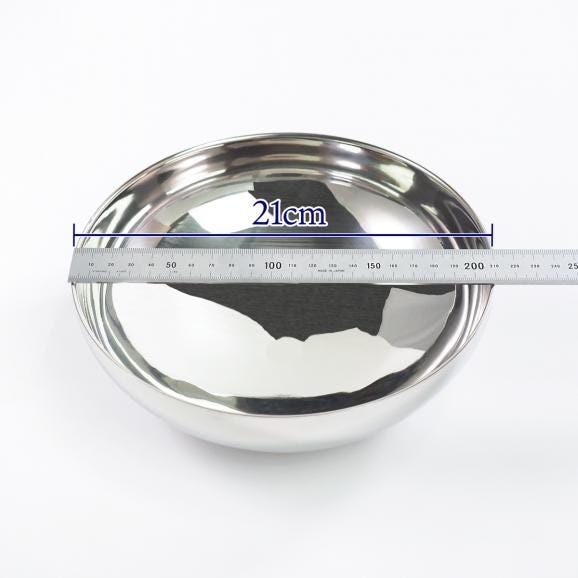 冷麺器（ステンレス製・直径20cm〜21cm） 常温便・クール冷蔵便・冷凍便可（※製造・流通に伴う小さな傷がございます。あらかじめご了承願います。）02