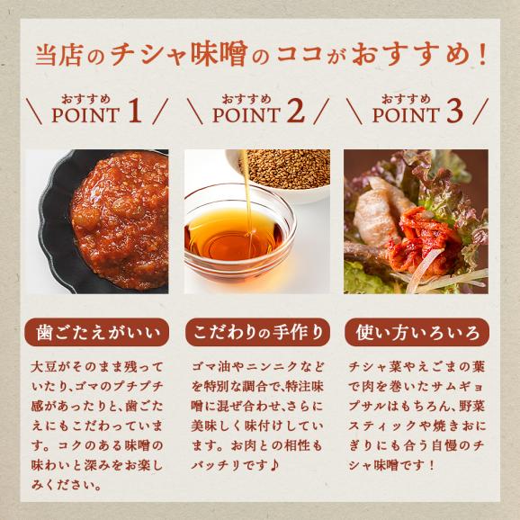 チシャ味噌（サムジャン）100g【冷蔵便】＃803