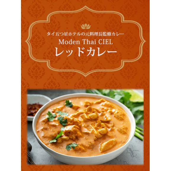 CIEL レッドカレー【170g・4食入】 送料無料 メール便　食品 他商品と同梱不可 ギフト包装不可 日時指定不可 #802