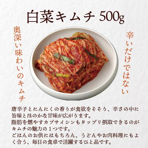韓国うどんユッケジャンスープ味8食と白菜キムチ500gセット【冷蔵便】【送料無料】 ＃804
