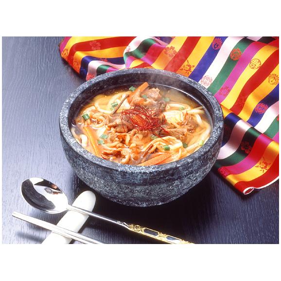 韓国うどんユッケジャンスープ味12食セット【常温・冷蔵・冷凍可】【送料無料】＃802