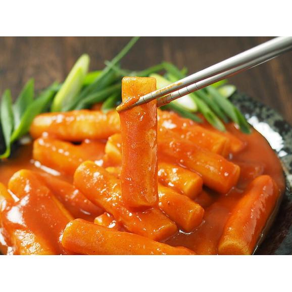 韓国麺で作るトッポギ・ピビン麺セット（トッポギ700g、韓国麺1食）【冷凍便】＃803
