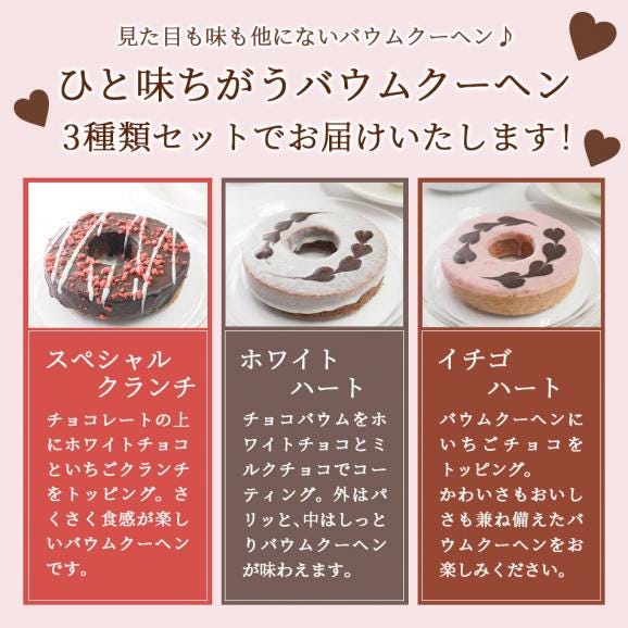 MIYABI′S  バウムクーヘン 【チョコバウム3個セット】やさしい自然な甘さ、ふわふわしっとり食感のバームクーヘン スイーツ 母の日 父の日 冷蔵便 5031 #803