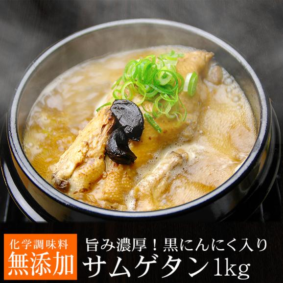 2025年GO!GO!福袋（サムゲタン1kg、黒にんにくサムゲタン1kg、辛口ビーフユッケジャン1kg、骨なしカムジャタン400g、韓国うどん4食）【送料無料】 ＃803