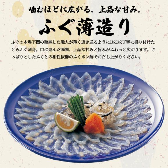 【FR-100F13Z】とらふく料理セット　お歳暮　冷凍便【送料無料・代引き／同梱不可】＃804