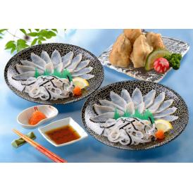 【NSK-50F2Z】ふく薄造り・ふく唐揚げ（油調済）セット お歳暮　お中元　冷凍便【送料無料・代引き／同梱不可】#8