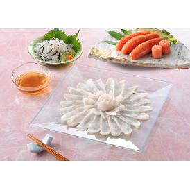 MES-70FZ ふく霜降り刺身と辛子明太子詰合せ(2) 冷凍便【送料無料・代引き／同梱不可】＃8
