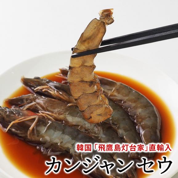 豪華絢爛！韓国海鮮料理まんぷくセット（カンジャンケジャン1杯約350g、セウジャン5尾約180g、ソース200g、あわびステーキ(大)70g、あわび磯煮(大)90g 各1ずつ）冷凍便【送料無料】03