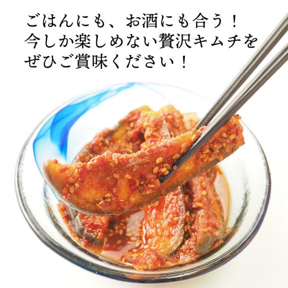 【冷蔵限定】水なすキムチ 6切れ約200g【※発送日限定【水13:00〆→金出荷・金13:00〆→翌火出荷】】水茄子 みずなす 水ナス 韓国 #804