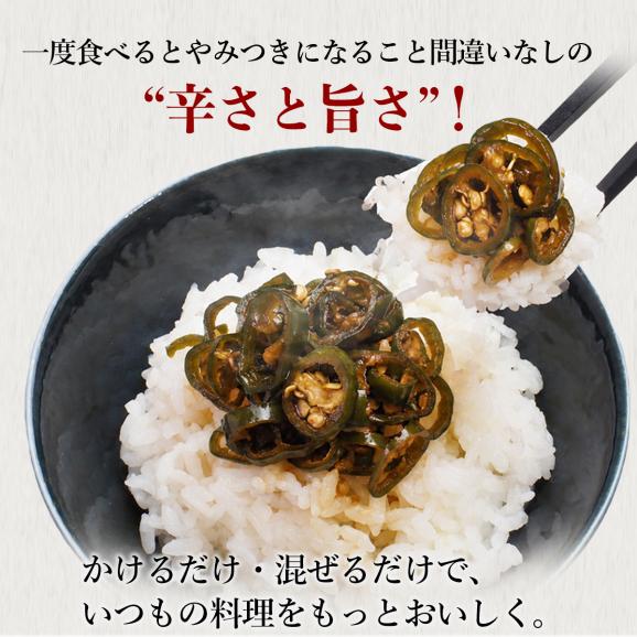 青唐辛子の醤油漬け250g  冷蔵便 唐辛子 とうがらし プルコッチ 激辛 辛い 旨辛 ご飯のお供 おつまみ 韓国グルメ 韓国食品 鶴橋 コリアタウン おとりよせ ギフト05