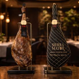 【世界一高い 生ハム】 イベリコ豚 原木セット 生ハム台・専用ナイフ付き イベント パーティ 結婚式 レセプション イベリコ屋 常温