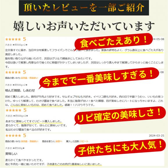 【今月の超目玉 20％OFF】イベリコ豚 特上 霜降り カルビ 約1kg 大特価 レアル・ベジョータ 焼肉 BBQ 冷凍 ※カルビ 2PC（1kg）05