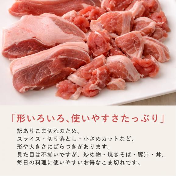 【新生活応援！激得SALE】三元豚 豚肉 小間切れ 1kg 食品 肉 お徳用 冷凍04