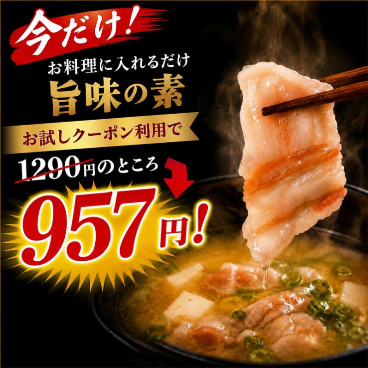 【新発売 今だけ！お試し特価645円】料理が超絶旨くなる 旨味の素 追いイベリコ 300g イベリコ豚 レアル・ベジョータ バラ 冷凍_説明画像01