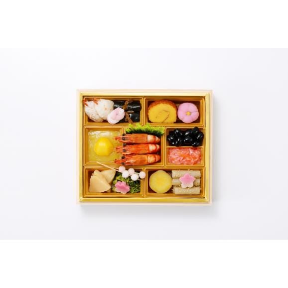料亭おせち三段　3～4人前　生おせち　全42品　合鴨ロース、あわび、数の子、いくら、スモークサーモン　和風おせち　お節　送料無料03
