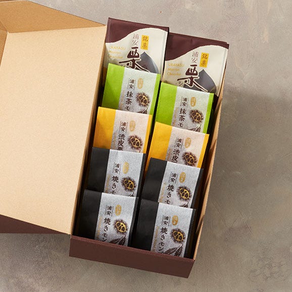 浦安焼きモンブラン詰合せ 10個入り（手提袋付）04