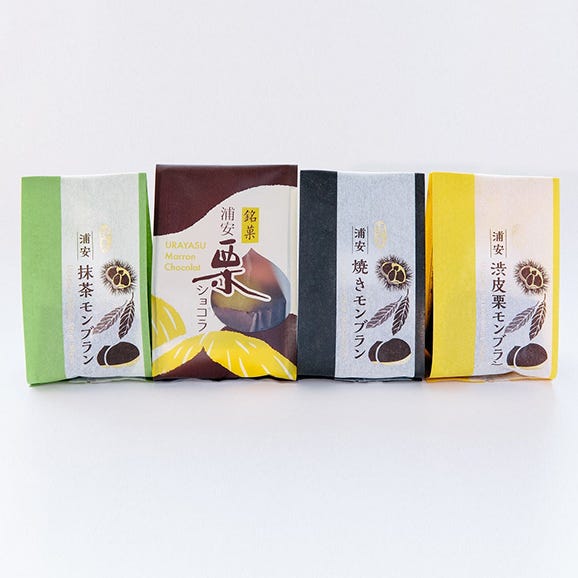 【ギフト】焼きモンブラン詰合せ４個入（手提袋付）02