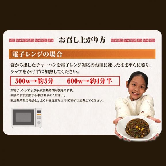 【全国送料無料】4種チャーハン＆ワンタンスープセット（計5商品/合計25個）【世界チャンピオンの店　横浜中華街 皇朝】06