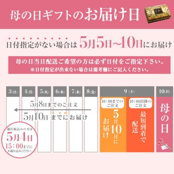 【送料込☆花咲く工芸茶付き☆】母の日ギフト　親愛セット　8種43個　※お届け日指定がない場合5月5日以降にお届け05