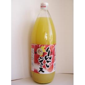 信州 りんごジュース（果汁100％・混濁ストレートタイプ）1L瓶×6本入り