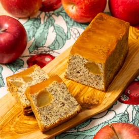 カラメルりんごと紅茶のケーキ